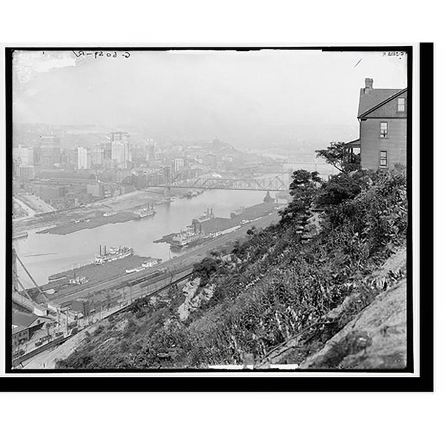 Historic Print, The Point, Pittsburgh, Pa., 16" x 20"