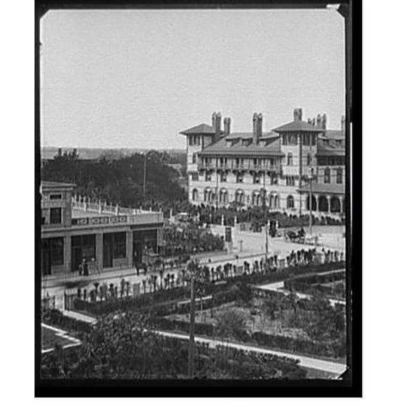 Historic Print, The Ponce de Leon, St. Augustine, Fla. - 4, 18" x 24"