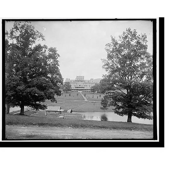 Historic Print, The Rexmere, Stamford, Catskill Mountains, N.Y., 16" x 20"