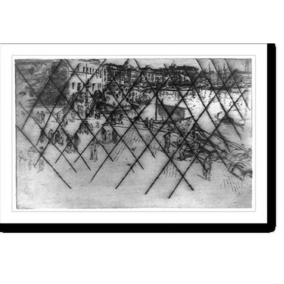 Historic Print, The Riva, No. 1, [Italy], 16" x 20"