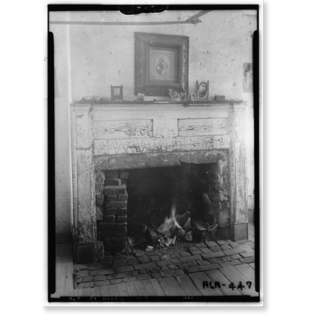 Historic Print, The Rock House, U.S. Route 280 (State Route 38