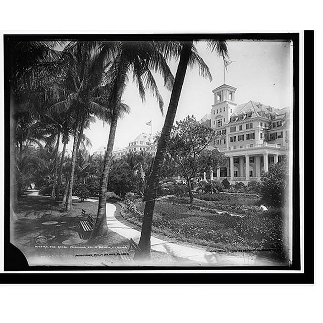 Historic Print, The Royal Poinciana, Palm Beach, Florida 2, 16" x 20