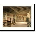Historic Print, The Sangersaal Wartburg Thuringia Germany, 16" x 20
