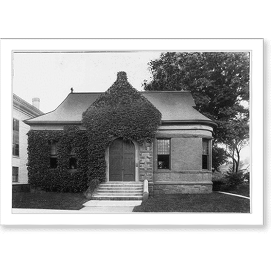 Historic Print, [The Savings Bank, Southington, Conn.], 16" x 20"