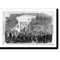 Historic Print, The Southern Confederacy Senate Chamber in the
