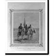 Historic Print, [The Standard Bearer and Guards of the Fifth Cavalry