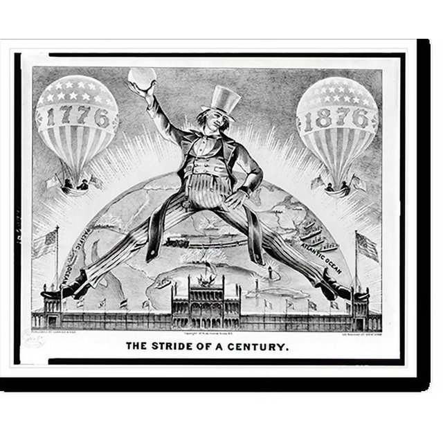 Historic Print, The Stride of a century, 16" x 20"