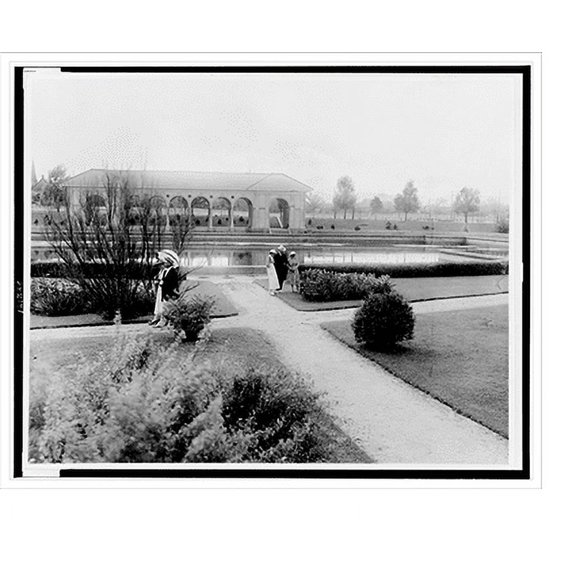 Historic Print, The Sunken Gardens, Denver, Colorado, 16" x 20"