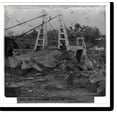 thumbnail image 1 of Historic Print, The Suspension Bridge at Folsom, Sacramento County, 16" x 20", 1 of 3