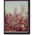 Historic Print, The Tallest buildings in the world, New York City, 16