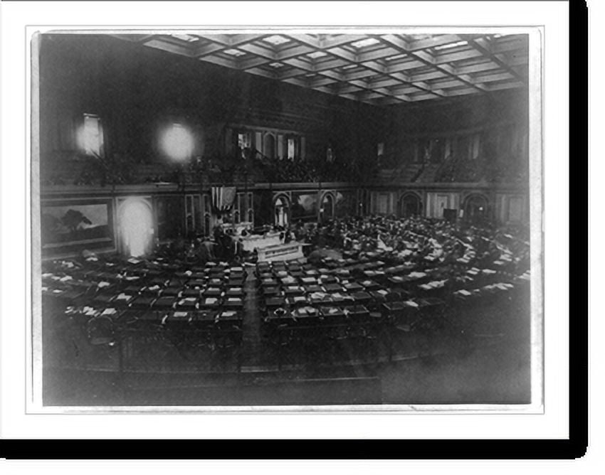 Historic Print, The U.S. House of Representatives, 16" x 20"