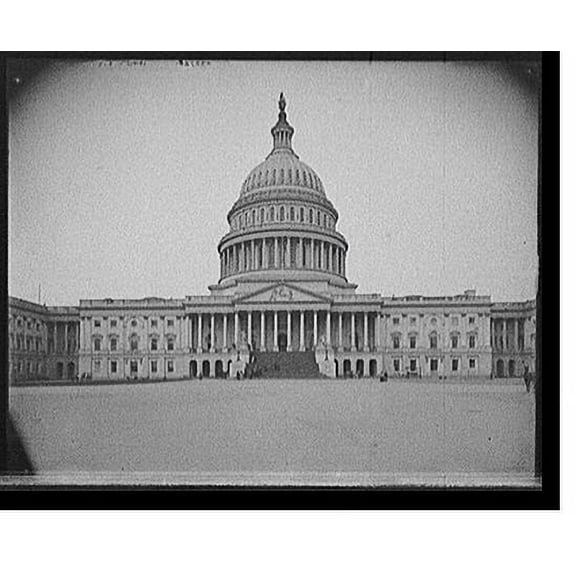Historic Print, [The United States Capitol, central part of bldg., Washington, D.C.], 18" x 24"