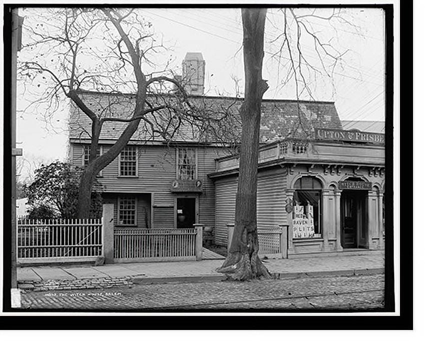 Historic Print, The Witch House, Salem, 16" x 20"