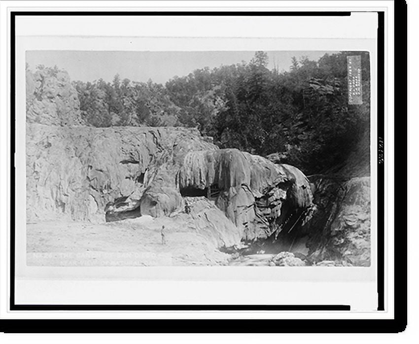 Historic Print, The cañon of San Diego near view of natural dam.E.A
