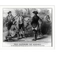 Historic Print, The capture of Andre By John Paulding, David Williams
