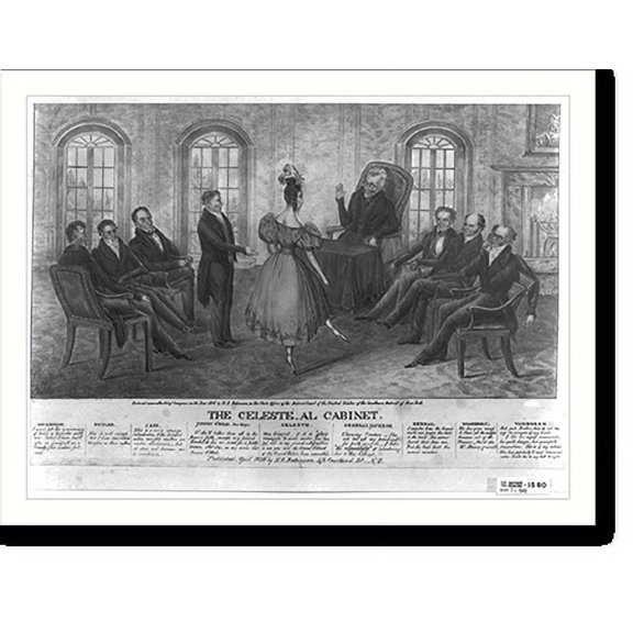 Historic Print, The celeste-al cabinet, 16" x 20"