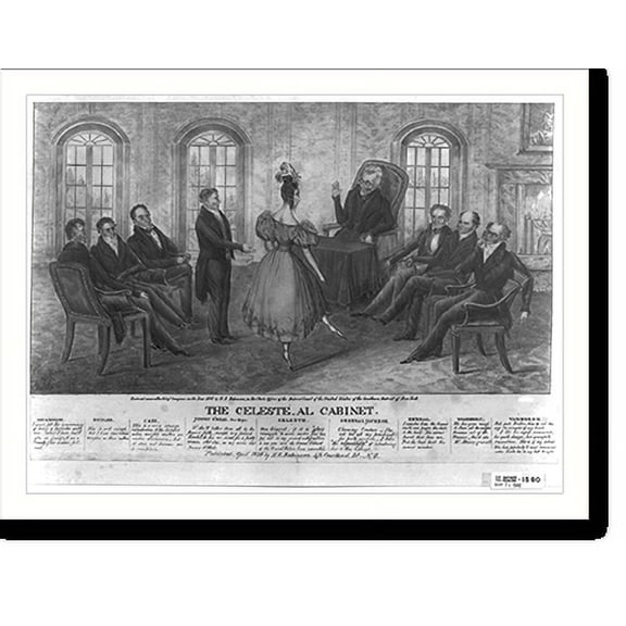 Historic Print, The celeste-al cabinet, 18" x 24"