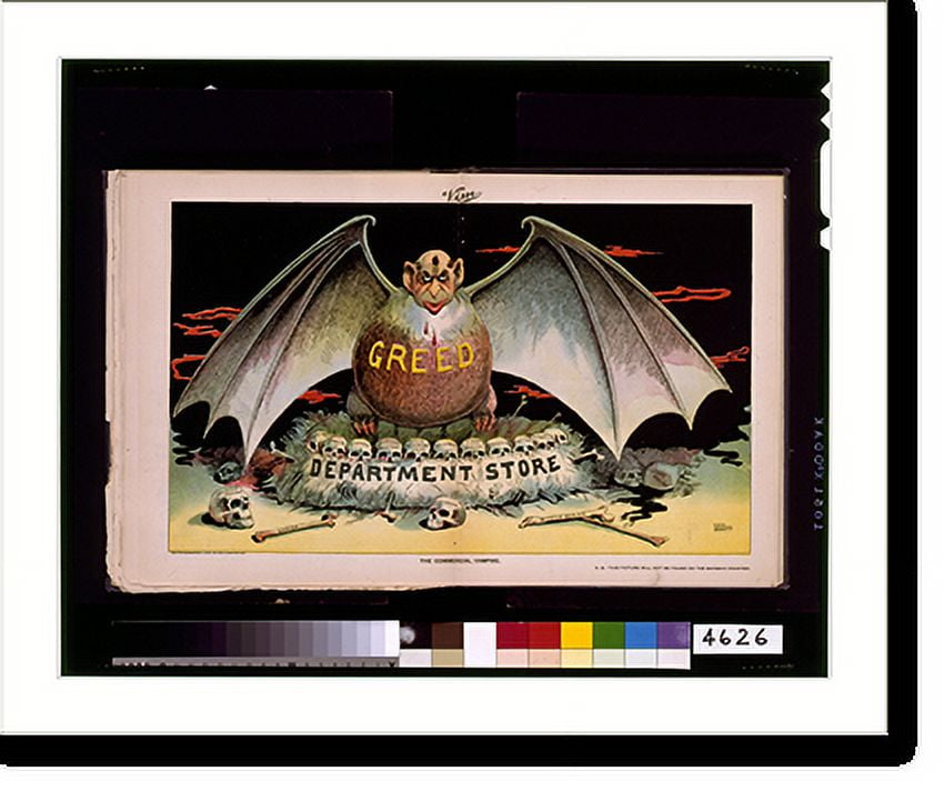 Historic Print, The commercial vampire.Leon Barritt., 16