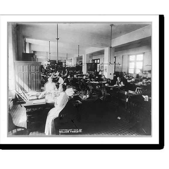Historic Print, The dead letter office, 18" x 24"