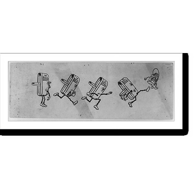 Historic Print, [The empty market basket and the full dinner pail], 16