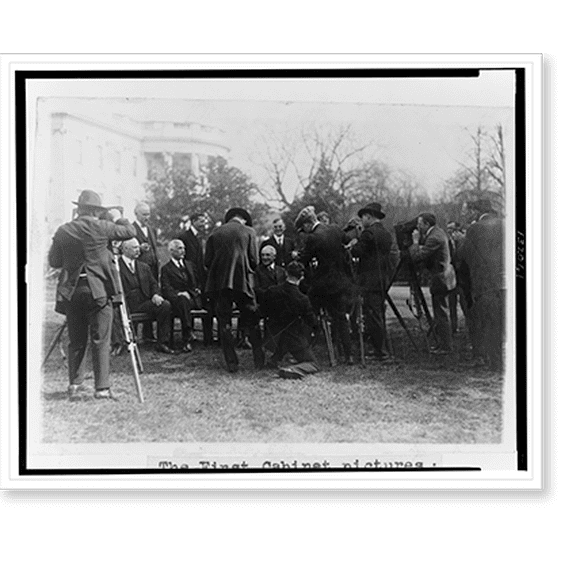 Historic Print, The first cabinet pictures, 18" x 24"