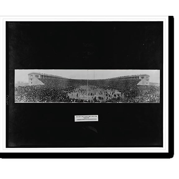 Historic Print, The game is over", Harvard - Yale, 1911", 18" x 24"