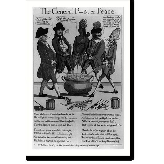 Historic Print, The general p. s, or peace, 16" x 20"