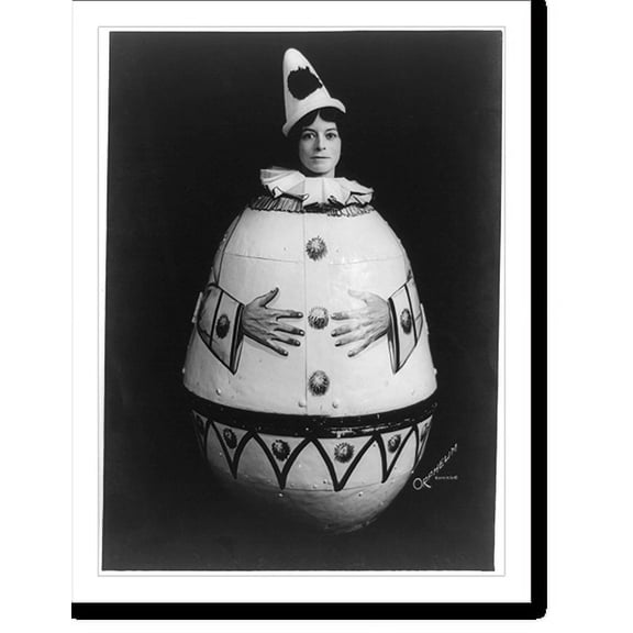 Historic Print, The human roly poly dancing dolly, 18" x 24"