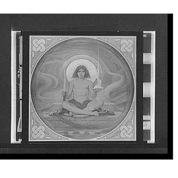 Historic Print, [The keeper of the threshold] - 2, 18" x 24"