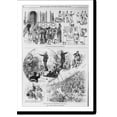 Historic Print, The late Roscoe Conkling [2 images] 1. Waiting for