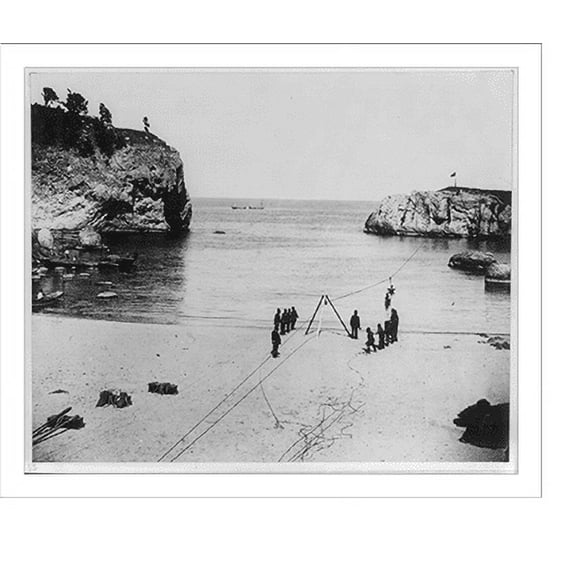Historic Print, [The lifesaving exercises at Riva], 16" x 20"