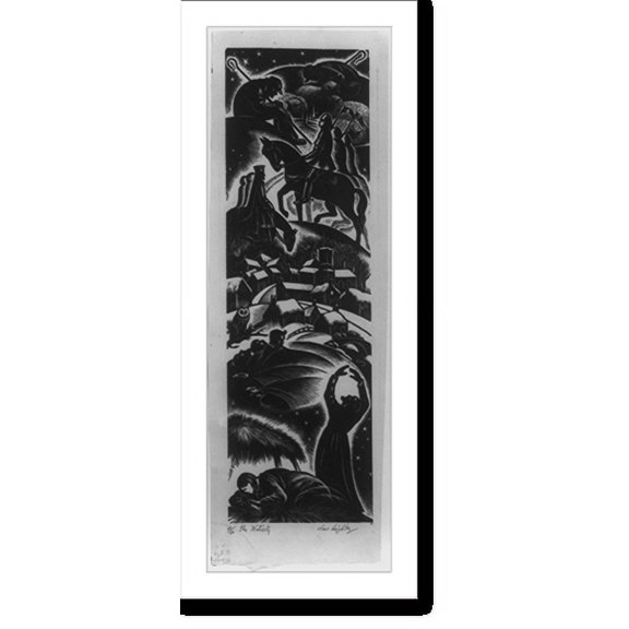Historic Print, The nativity - 2, 16" x 20"