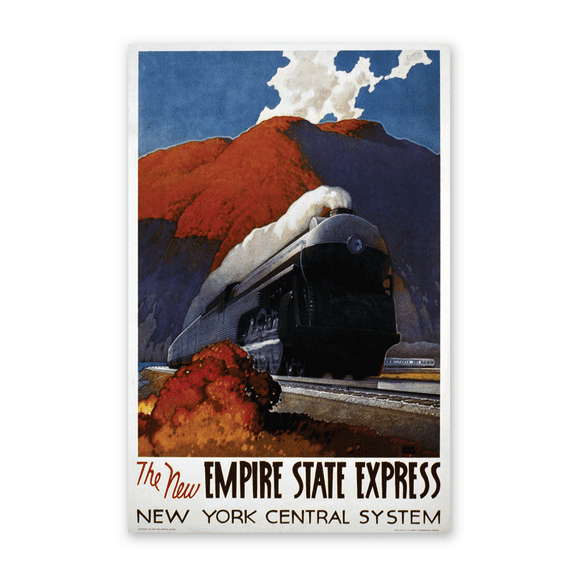 Historic Print, The new Empire State Express, New York Central System, New York, 1941 - 2, 18" x 24"