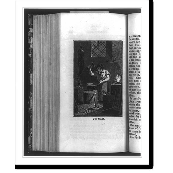 Historic Print, The smith [blacksmith], 16" x 20"