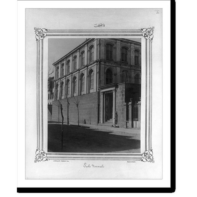 Historic Print, [The teachers seminary].Abdullah Frères, Phot