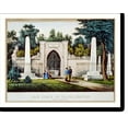 Historic Print, The tomb of Washington Mount Vernon, Va. 2, 16" x 20