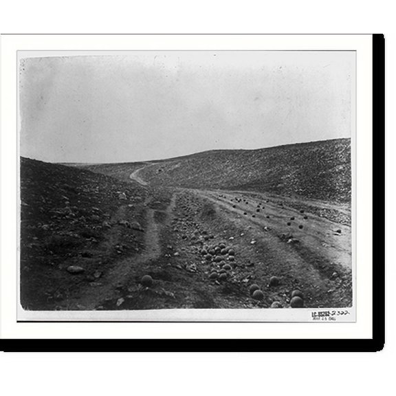 Historic Print, The valley of the shadow of death, 16" x 20"