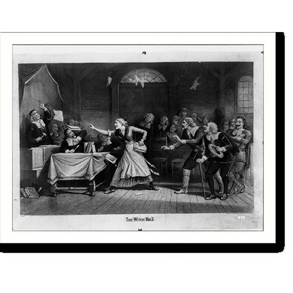 Historic Print, The witch no. 3, 18" x 24"