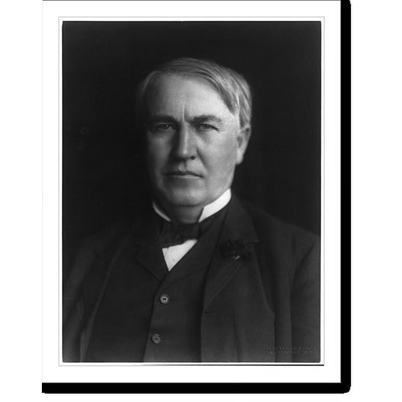 Historic Print, [Thomas A. Edison], 16" x 20"