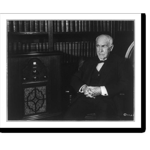 Historic Print, Thomas Alva Edison, 1847-1931 - 16, 18" x 24"