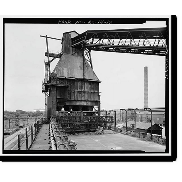 Historic Print, Thomas ByProduct Coke Works, 1200 Tenth Street West