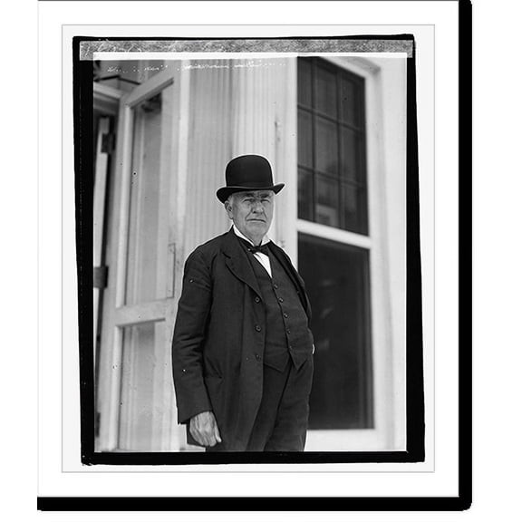 Historic Print, Thos. Edison - 2, 16" x 20"