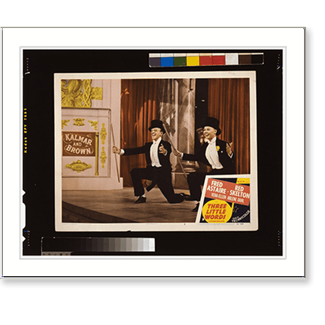 Historic Print, Three little words, 16" x 20"