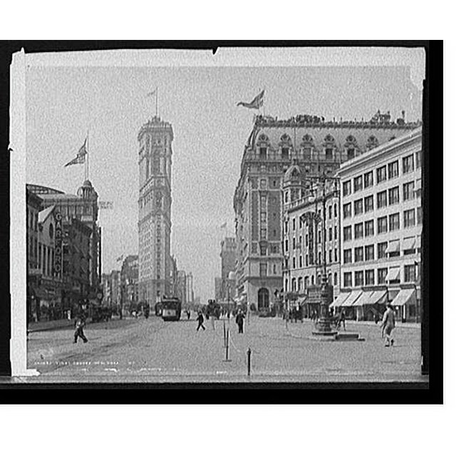 Historic Print, Times Square, New York, N.Y., 16" x 20"