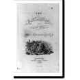 thumbnail image 1 of Historic Print, [Title page of The Poetical Works of John Trumbull, Hartford, 1820, illustrated with man with bow and arrows, woman, with Liberty cap on pole, boy with sword, and sea se...18" x 24", 1 of 3