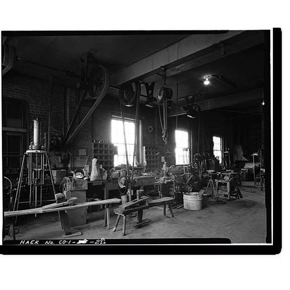 Historic Print, Tivoli-Union Brewery, 1320-1348 Tenth Street, Denver, Denver County, CO - 22, 16" x 20"