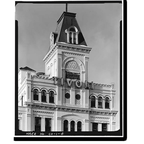 Historic Print, Tivoli-Union Brewery, 1320-1348 Tenth Street, Denver, Denver County, CO - 4, 16" x 20"