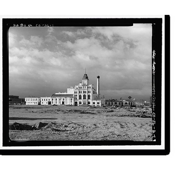 Historic Print, Tivoli-Union Brewery, West Denver Turn-Halle, Thirty-first Street, Denver, Denver County, CO, 18" x 24"