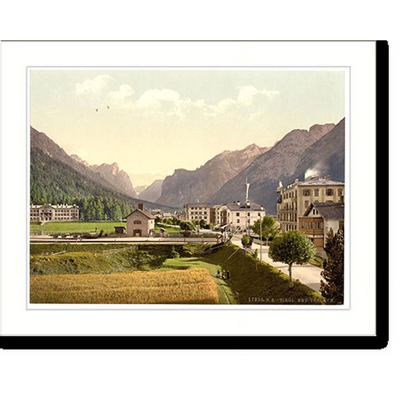 Historic Print, Toblach New Toblach Tyrol Austro-Hungary - 2, 16" x 20"