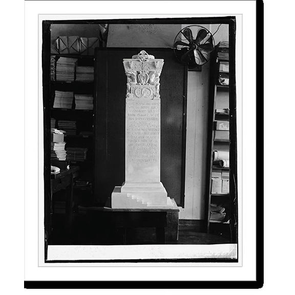 Historic Print, [Tombstone for soldier], 7/27/22, 18" x 24"